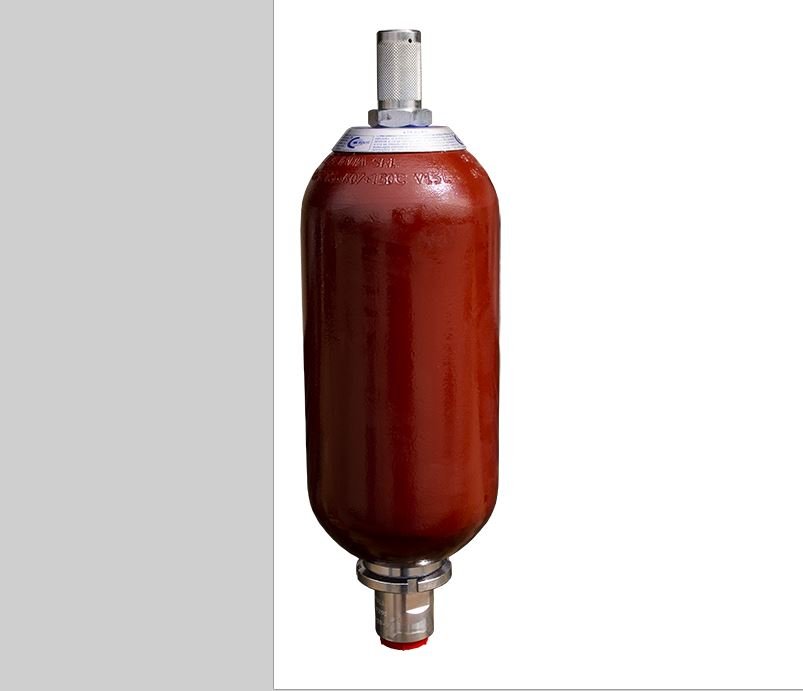 Аккумулятор гидравлический EPE AS1P360CA5V-0-C0C0 (Италия) Пневмогидроаккумулятор (Разборный, V=1 L, -20 +80°C, G13/4", Pmax 360 bar)