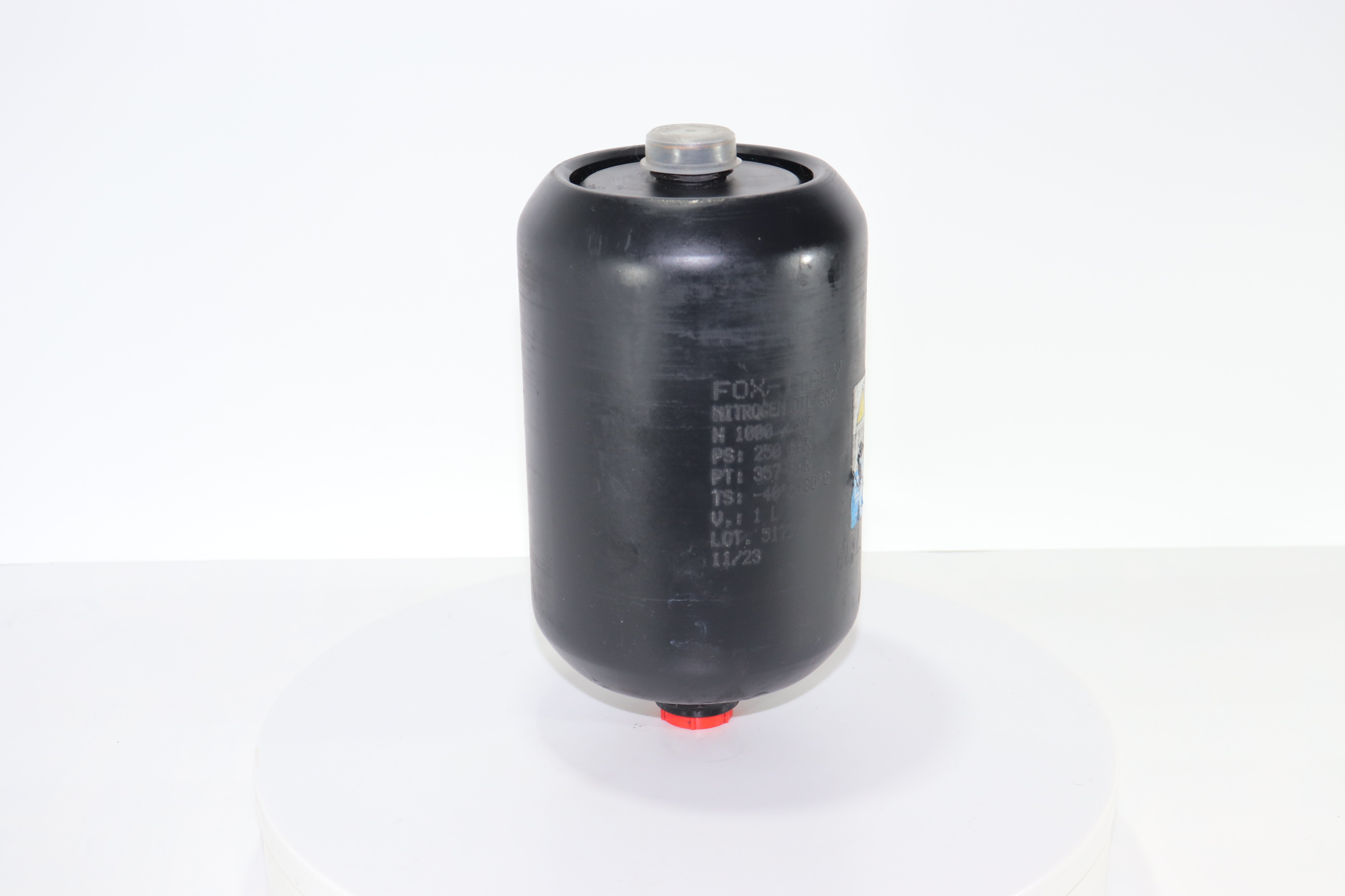 H1000M(R)/HLT FOX Италия Пневмогидроаккумулятор (сварной, V=1 L, -40 +80°C, G1/2", Pmax 250 bar)